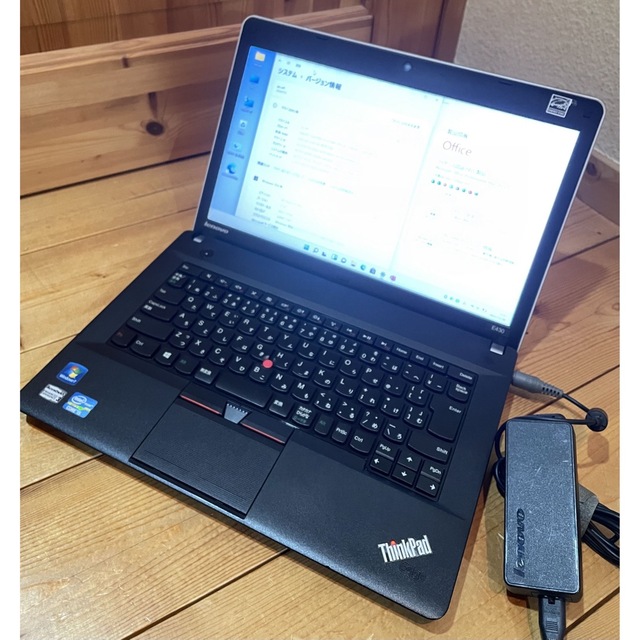 Lenovo(レノボ)のWifiマウス付Lenovo E430(Win11&Office2021)PC スマホ/家電/カメラのPC/タブレット(ノートPC)の商品写真