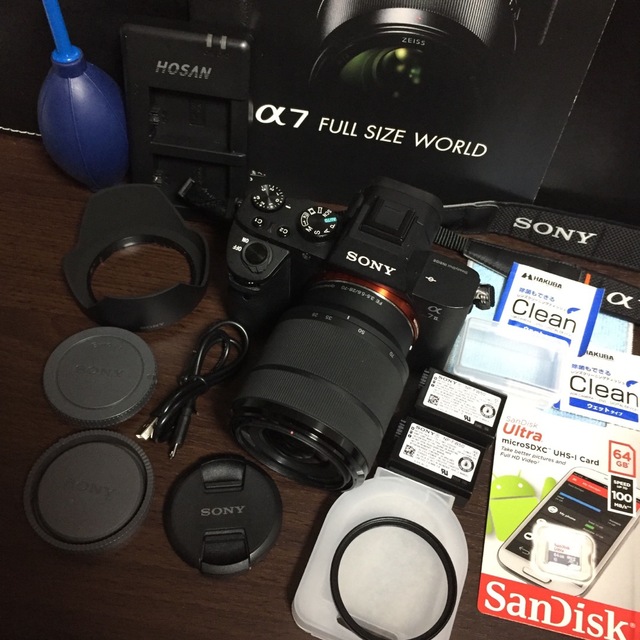 激安セール】 SONY - 付属品多数☆SONY☆α7Ⅱ☆ILCE-7M2K☆a7II