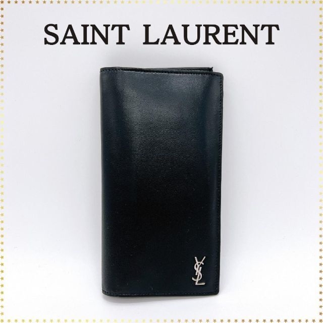 Saint Laurent - サンローラン SAINT LAURENT 607746 レザー 長財布