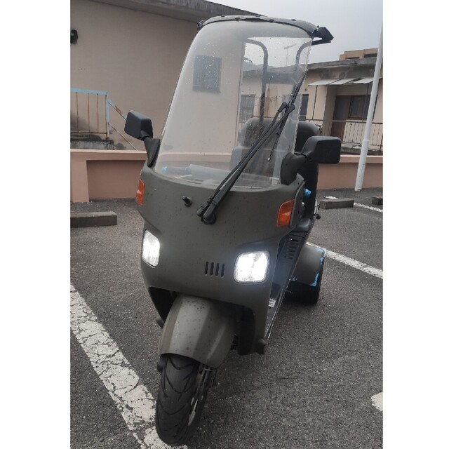 ホンダ　ジャイロキャノピー　3人乗り　側車　ミニカー 自動車/バイクのバイク(車体)の商品写真