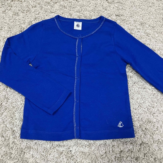 PETIT BATEAU(プチバトー)のpetit bateau カーディガン　5ans 110cm キッズ/ベビー/マタニティのキッズ服女の子用(90cm~)(カーディガン)の商品写真