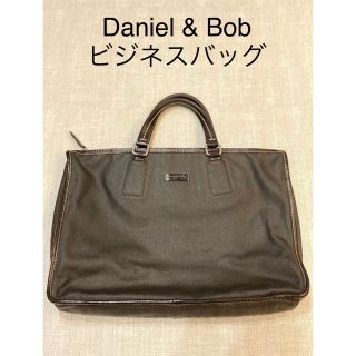 ダニエル\u0026ボブ 麻×レザー ベージュ トートバッグ
