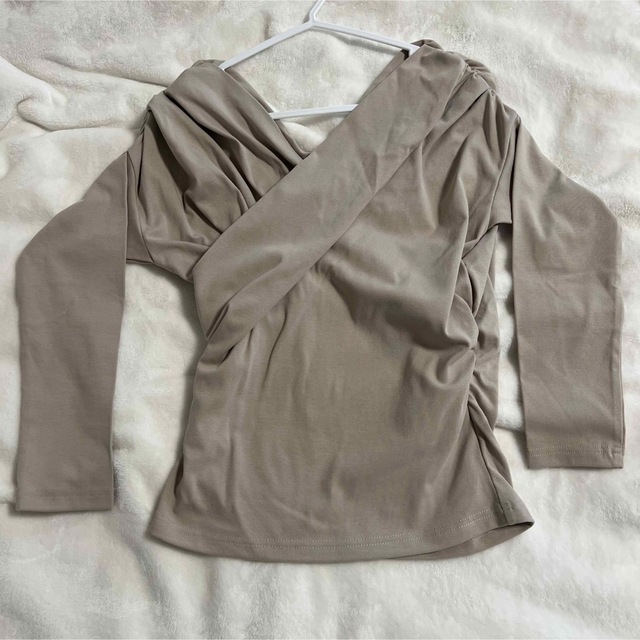 Her lip to(ハーリップトゥ)のAsymmetric Cotton-blend Jersey Top レディースのトップス(Tシャツ(長袖/七分))の商品写真