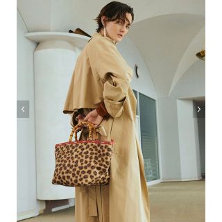 レスポートサック(LeSportsac)のレスポ　MEDIUM BAMBOO TOTEハートLSレオパード(トートバッグ)