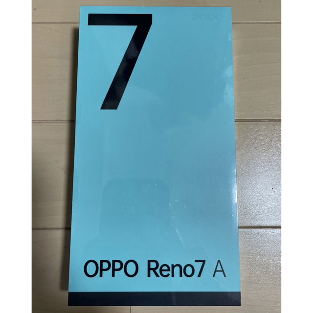 OPPO Reno7 A（SIMフリー）スターリーブラック(新品未使用)