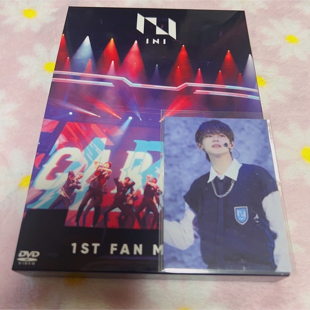 INI 1st fanmeeting DVD 藤牧京介トレカ付き