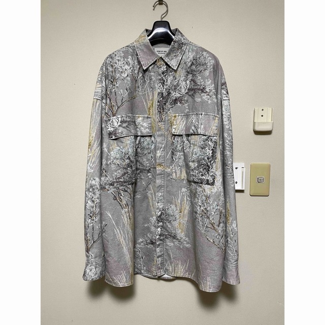 FEAR OF GOD(フィアオブゴッド)のfear of god prairie ghost camo shirt M メンズのトップス(シャツ)の商品写真