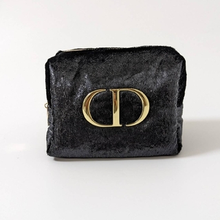 クリスチャンディオール(Christian Dior)の新品未使用 ディオール ノベルティ ポーチ ホリデー限定 ブラック(ポーチ)