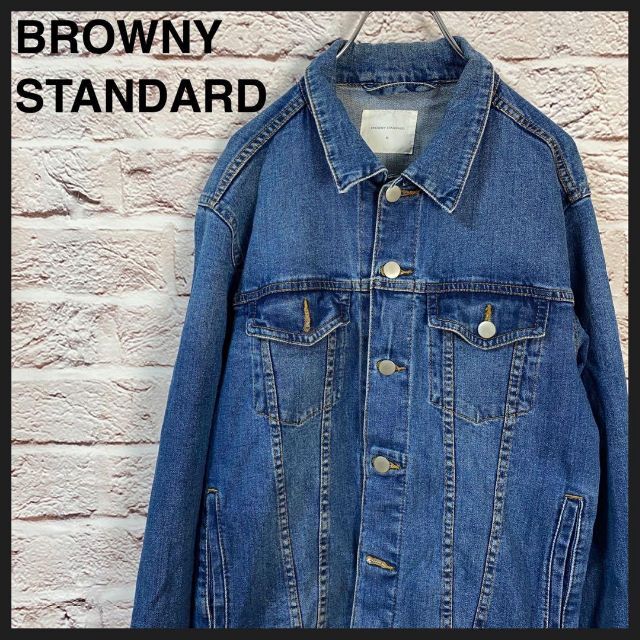 ブラウニー BROWNY VINTAGE デニムロングコート ジャケット M - アウター