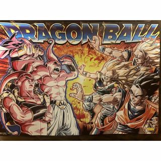 【希少 激レア】ドラゴンボールZ   神と神　鳥山明 描き下ろしポスター