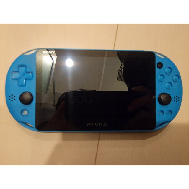 PlayStationVita アクア・ブルー PCH-2000 ZA23の通販 by あさがお's shop｜ラクマ