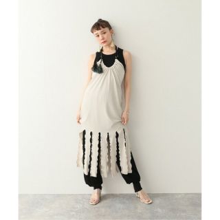 トーガプルラ(TOGA PULLA)の新品 TOGA PULLA」Smooth jersey dress ワンピース(ロングワンピース/マキシワンピース)