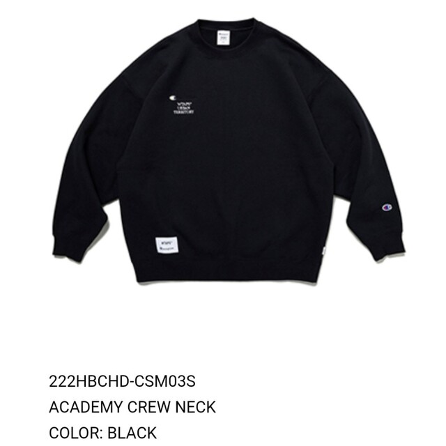 XL 即発送 WTAPS CHAMPION ACADEMY CREW NECK