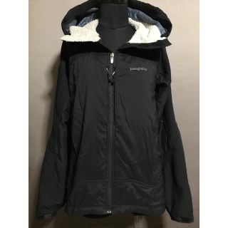 パタゴニア(patagonia)のパタゴニア S 裏ボア ヴィンテージ ソフトシェル ジャケット ブラック 05(ナイロンジャケット)