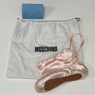 モスキーノ(MOSCHINO)の大幅お値下げ！未使用新品﻿★モスキーノ本物そっくりバレーシューズ型ポーチ★ピンク(その他)