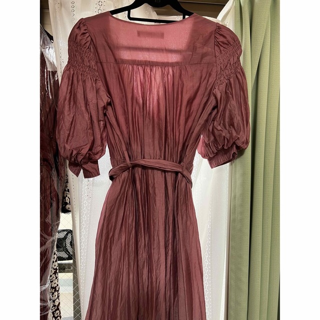Her lip to - Airy Volume Sleeve Dress ピンク roseの通販 by はるな