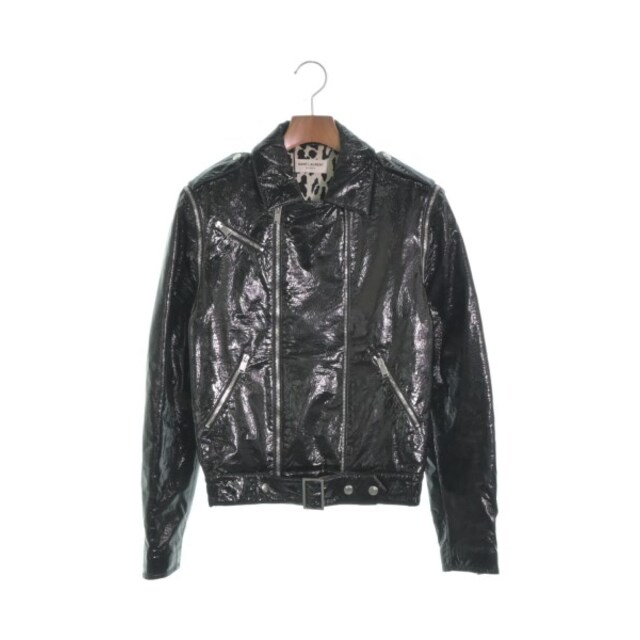 Saint Laurent Paris ライダース 44(S位) 黒 【古着】【中古】の通販 Saint Laurent Paris ライダース 44(S位) 黒 【古着】【中古】の通販