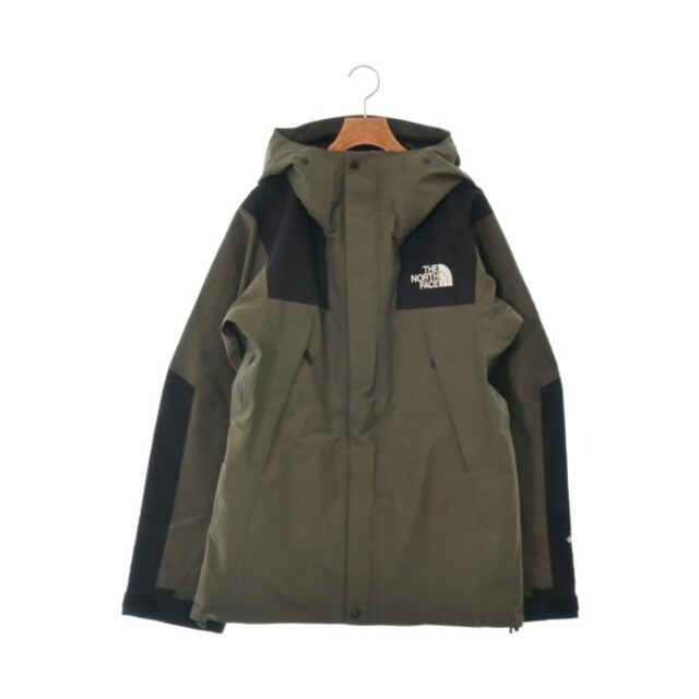 正規代理店 THE NORTH FACE - THE NORTH FACE ザノースフェイス ブルゾン L カーキx黒 【古着】【中古】 その他