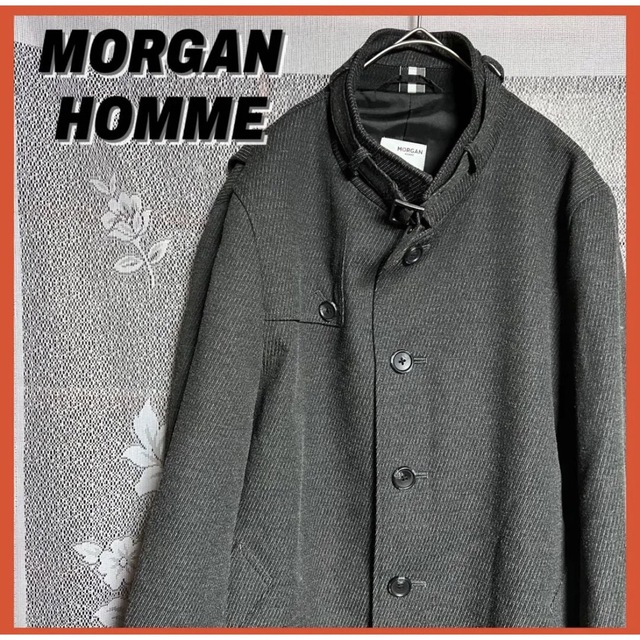 MORGAN HOMME(モルガンオム)のMORGAN モルガンオム トレンチコート 美品 メンズ メンズのジャケット/アウター(トレンチコート)の商品写真