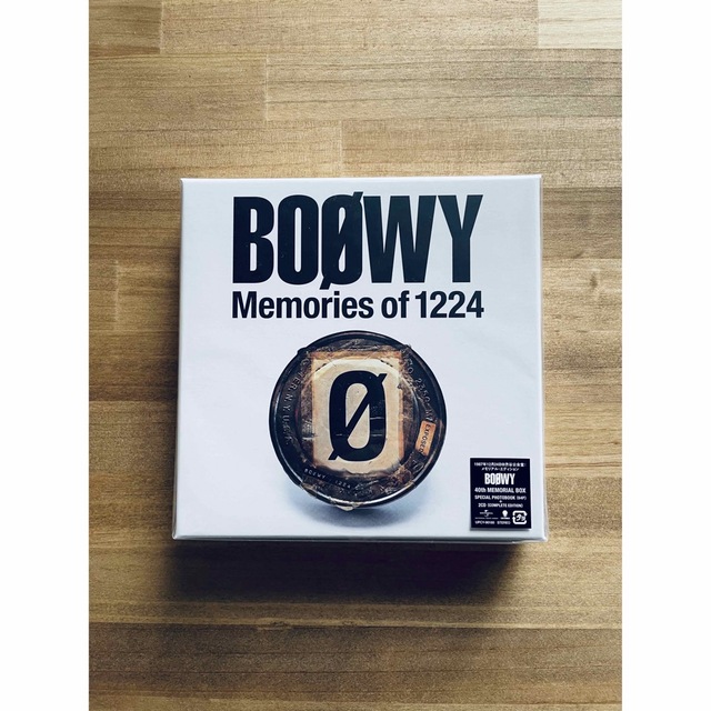 週末特価！BOOWY Memories of 1224 (限定盤)(2枚組)新品