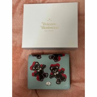 Vivienne Westwood - ヴィヴィアンウエストウッド くま柄 ミニ財布
