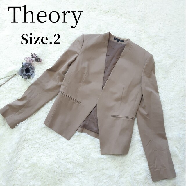 Theory ノーカラージャケット | フリマアプリ ラクマ