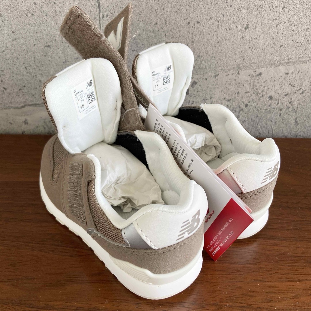 New Balance - 【新品】15センチ モカ ニューバランス New Balance - 【新品】15センチ モカ ニューバランス