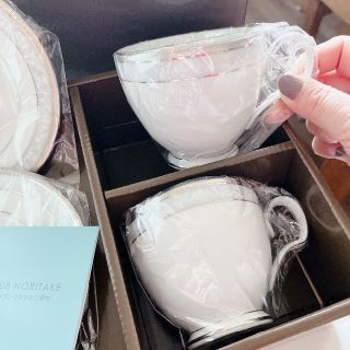 ノリタケ(Noritake)のノリタケレクサスコラボ　コーヒーカップ　新品(グラス/カップ)
