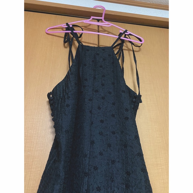 Rosary moon(ロザリームーン)のRosarymoon Flocky Flower Cami Dress  レディースのワンピース(ロングワンピース/マキシワンピース)の商品写真