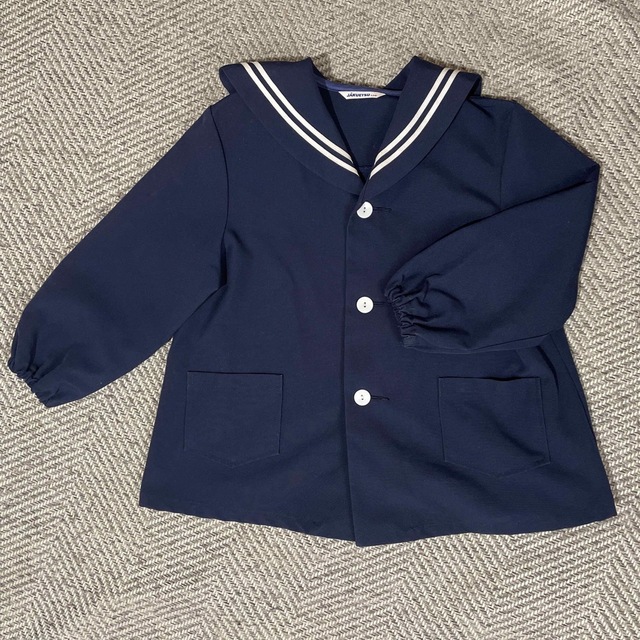 学研(ガッケン)の園児服　園スモッグ　制服120cm  JAKUETSU キッズ/ベビー/マタニティのキッズ服男の子用(90cm~)(その他)の商品写真