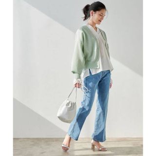 ユナイテッドアローズグリーンレーベルリラクシング(UNITED ARROWS green label relaxing)の試着のみ　グリーンレーベルリラクシング  レディ デニム パンツ(デニム/ジーンズ)