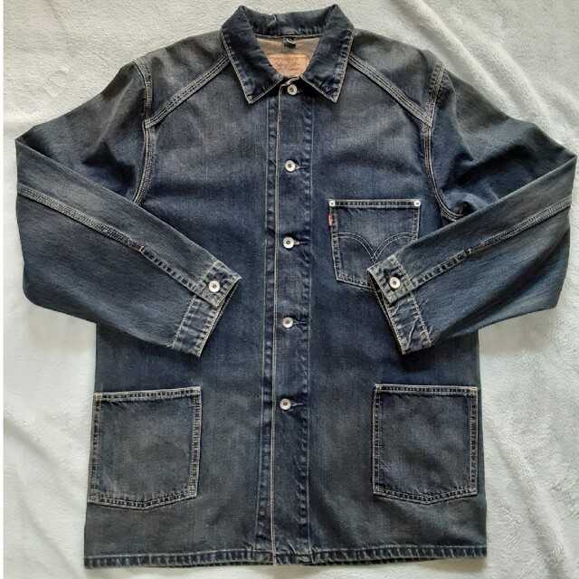 Levi's - Levi's リーバイス カバーオール 美品 Lサイズの通販 Levi's - Levi's リーバイス カバーオール 美品 Lサイズの通販