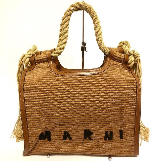 外ポケット×0個MARNI(マルニ) トートバッグ美品