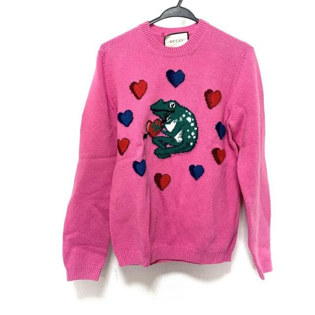 人気SALE品質保証】 GUCCI グッチ ニット ボーダー アンゴラ