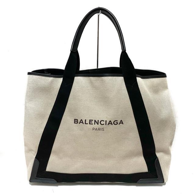 最適な価格 Balenciaga - バレンシアガ トートバッグ ネイビーカバM トートバッグ