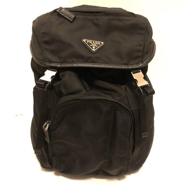 PRADA - プラダ リュックサック美品 - 黒 ナイロンの通販 by ブラン
