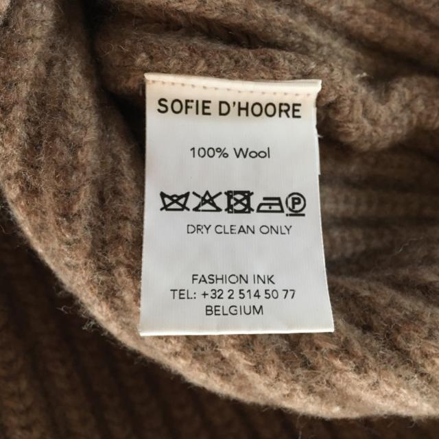 SOFIE D'HOORE(ソフィードール)のソフィードール 七分袖セーター サイズ38 M レディースのトップス(ニット/セーター)の商品写真