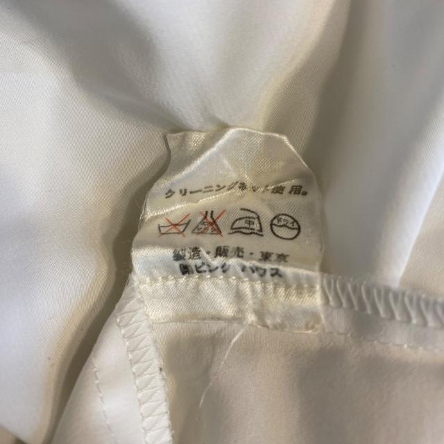 ピンクハウス 七分袖シャツブラウス - 白 5