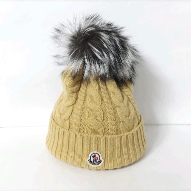 MONCLER(モンクレール)のMONCLER(モンクレール) ニット帽 - レディースの帽子(ニット帽/ビーニー)の商品写真