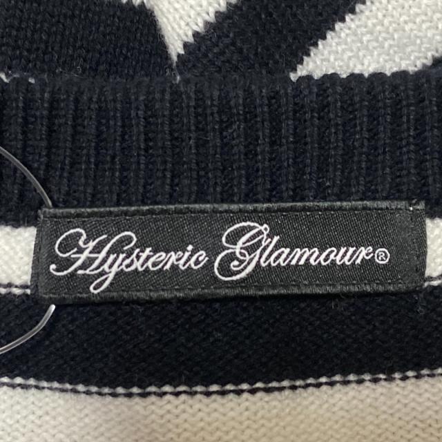 HYSTERIC GLAMOUR(ヒステリックグラマー)のヒステリックグラマー 半袖セーター F美品  レディースのトップス(ニット/セーター)の商品写真