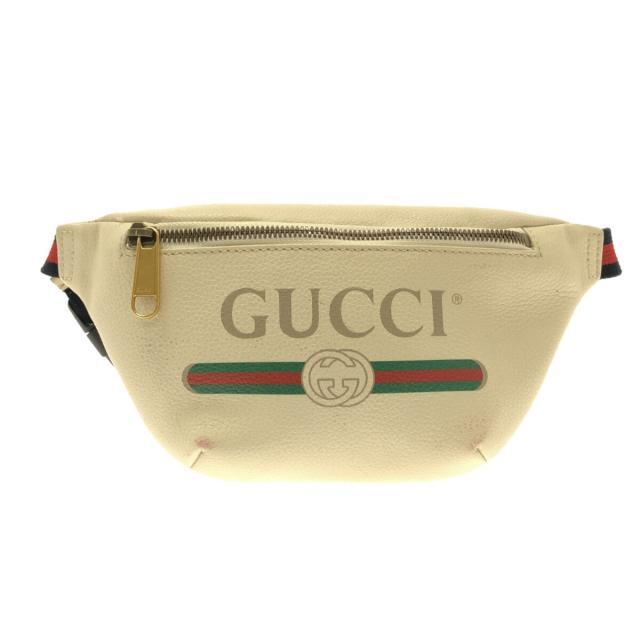 若者の大愛商品 Gucci - GUCCI(グッチ) ウエストポーチ レザー ボディ