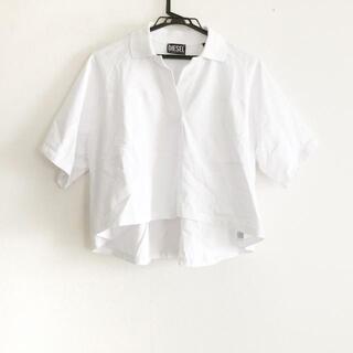 ディーゼル(DIESEL)のディーゼル 半袖ポロシャツ サイズXS - 白(ポロシャツ)