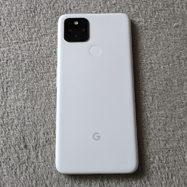 Google Pixel 4a 5G ホワイトスマートフォン本体