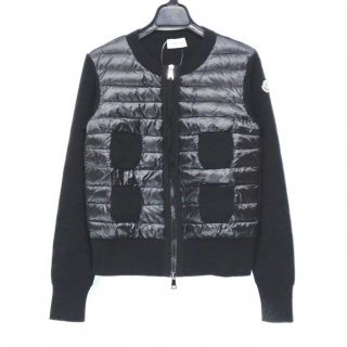 MONCLER - 訳あり美品 モンクレール カーディガン ダウン ニット S