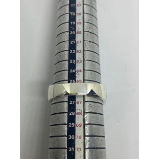 ストーンシルバーオーバル印台 ホピ族ココペリ SILVER925 26号BX w