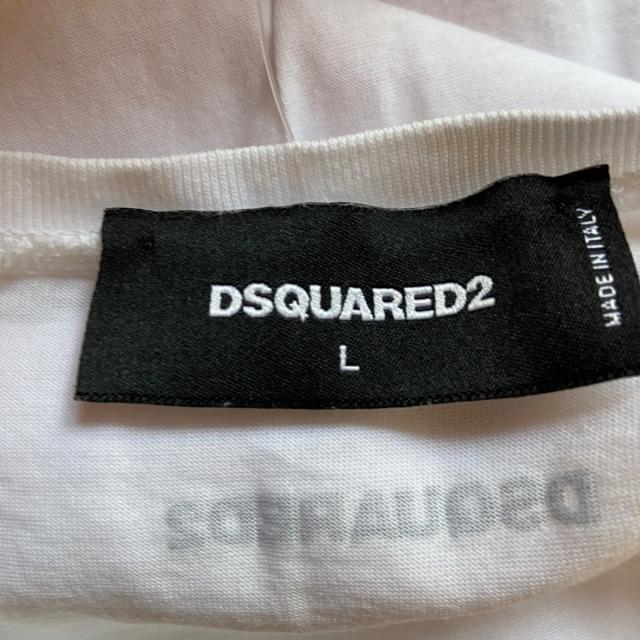 DSQUARED2(ディースクエアード)のディースクエアード ノースリーブTシャツ L レディースのトップス(Tシャツ(半袖/袖なし))の商品写真