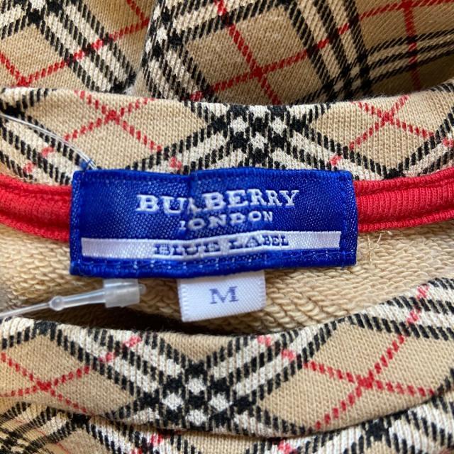 BURBERRY BLUE LABEL(バーバリーブルーレーベル)のバーバリーブルーレーベル トレーナー M - レディースのトップス(トレーナー/スウェット)の商品写真