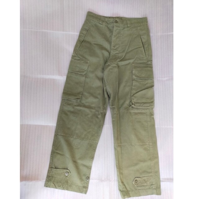 SALE/55%OFF】 後期型 実物 フランス軍 M-47カーゴパンツ 良好 USED