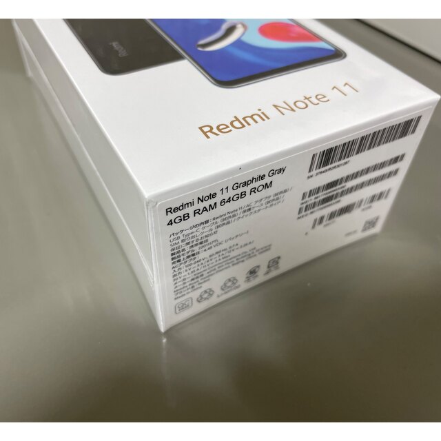 64GB色レドミノート11 Redmi Note11 SIMフリー