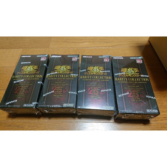 遊戯王 レアリティコレクション 4BOX オンラインショップ www